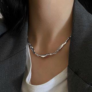 Irregular Alloy Necklace / Bracelet / Set