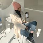 Double-breasted Faux-fur Jacket One Size