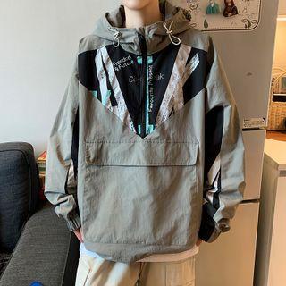 Two-tone Graffiti Hoodie