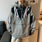 Two-tone Graffiti Hoodie