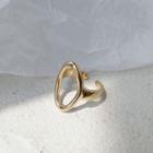 Alloy Open Ring 1 Piece - Ring - Gold - One Size