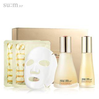 Su:m37 - Secret Essence & Mist Set: Essence 80ml + Mist 60ml + Essence Mask Sheet 2pcs 4pcs