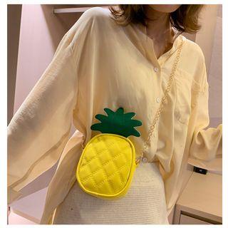 Fruit Shape Chain Strap Crossbody Bag