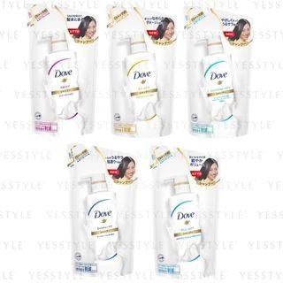 Dove Japan - Care Shampoo Refill 350g - 5 Types