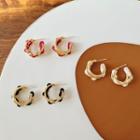 Flocking Layered Alloy Earring
