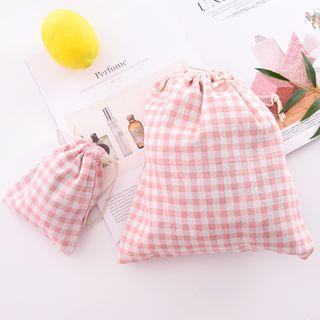 Printed Fabric Drawstring Pouch (various Designs)