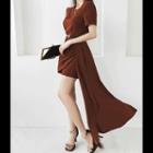 Layered Skirt Playsuit