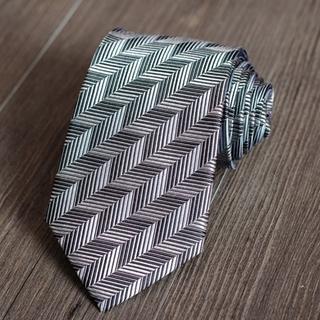 Patterned Silk Neck Tie Zs69 - One Size