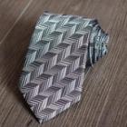 Patterned Silk Neck Tie Zs69 - One Size