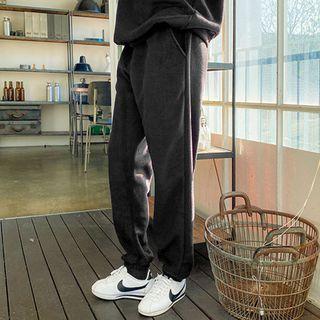 Drawcord Fleece Jogger Sweatpants