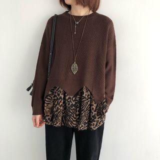 Set: Crop Sweater + Tank Top