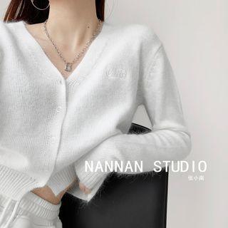 Cropped Sweater Cardigan