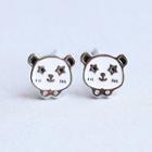 S925 Silver Panda Stud Earring