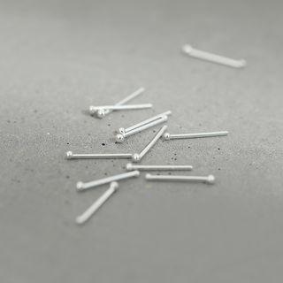 925 Sterling Silver Earring Hole Blank Pin