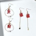 Lunar New Year Chinese Characters Dangle Earring (various Designs)
