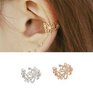 Floral Ear Cuff