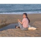 [dearest] Dual-pocket Cable-knit Cardigan (pink) One Size