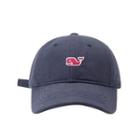 Whale Embroidered Baseball Cap