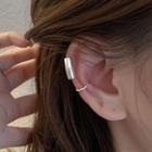 Alloy Cuff Earring 1 Pc - Silver - One Size