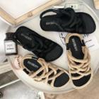 Rope Gladiator Sandals