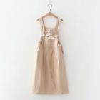 Bear Midi Overall Dress