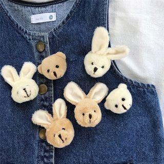 Chenille Animal Brooch / Hair Clip