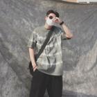 Couple Matching Short-sleeve Tie-dye T-shirt