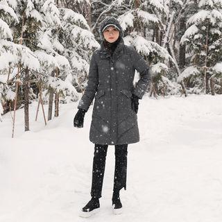 Faux-fur Lined Goose-down Coat