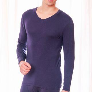 Set: V-neck Long-sleeve T-shirt + Leggings