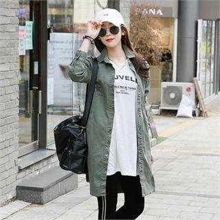 Studded Distressed Jacket