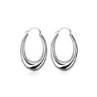 Simple And Fashion Water Drop Earrings Silver - One Size
