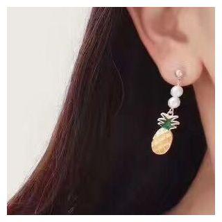 Pineapple Earring / Clip-on Earring