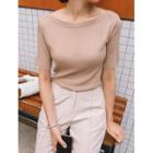 Seam-trim Loose-fit Pants