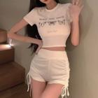 Short-sleeve Printed T-shirt / Sweatshorts