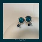 Gemstone Stud Earring / Clip-on Earring
