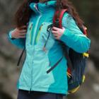 Set: Color Panel Hooded Windbreaker + Fleece Jacket