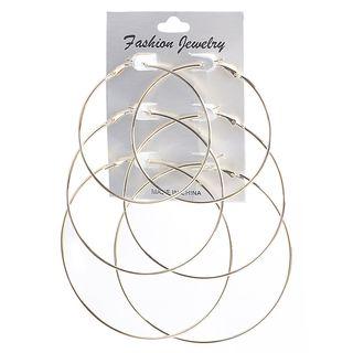 Set Of 3: Hoop Earring