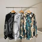 Printed Crepe Shirt In 3 Types