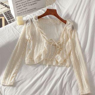 Lace Jacket Jacket - Almond - One Size