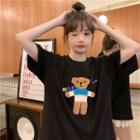 Short-sleeve 3d Bear T-shirt