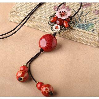 Calabash Necklace As Shown In Figure - One Size