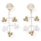 Faux Pearl Branches Dangle Earring 1 Pair - Faux Pearl Branches Dangle Earring - One Size