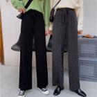 Knit Straight-fit Pants