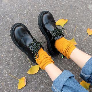 Stitched Trim Oxfords