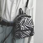 Leopard Zip Backpack