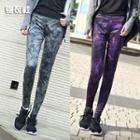 Lightning Print Sports Leggings