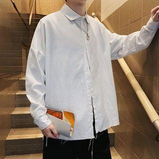 Fray Hem Shirt