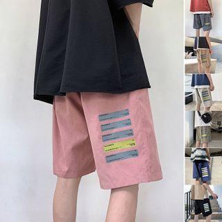 Striped Print Shorts