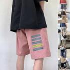Striped Print Shorts