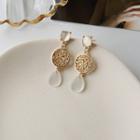 Beaded Drop Earring Gold - One Size